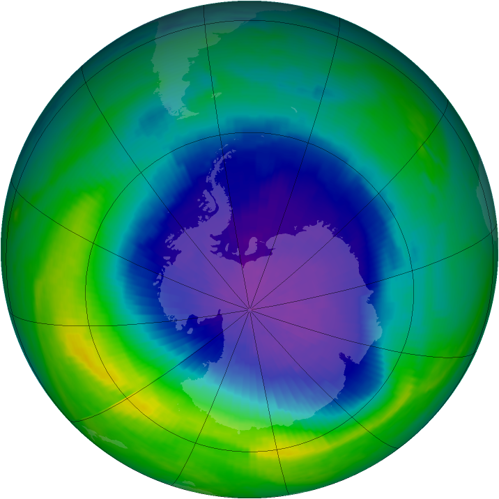 Ozone Map 1987-10-16